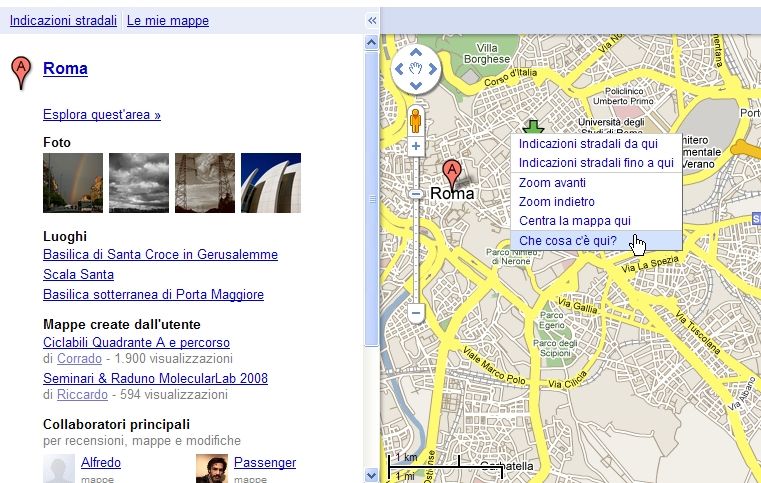 che cosa ce qui