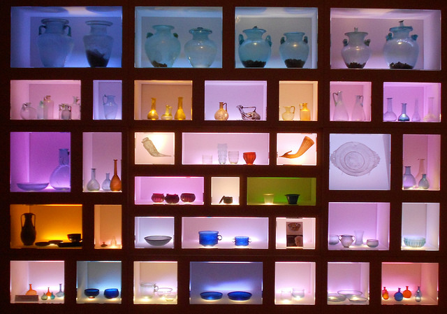la teca dei vetri, museo archeologico nazionale, Adria