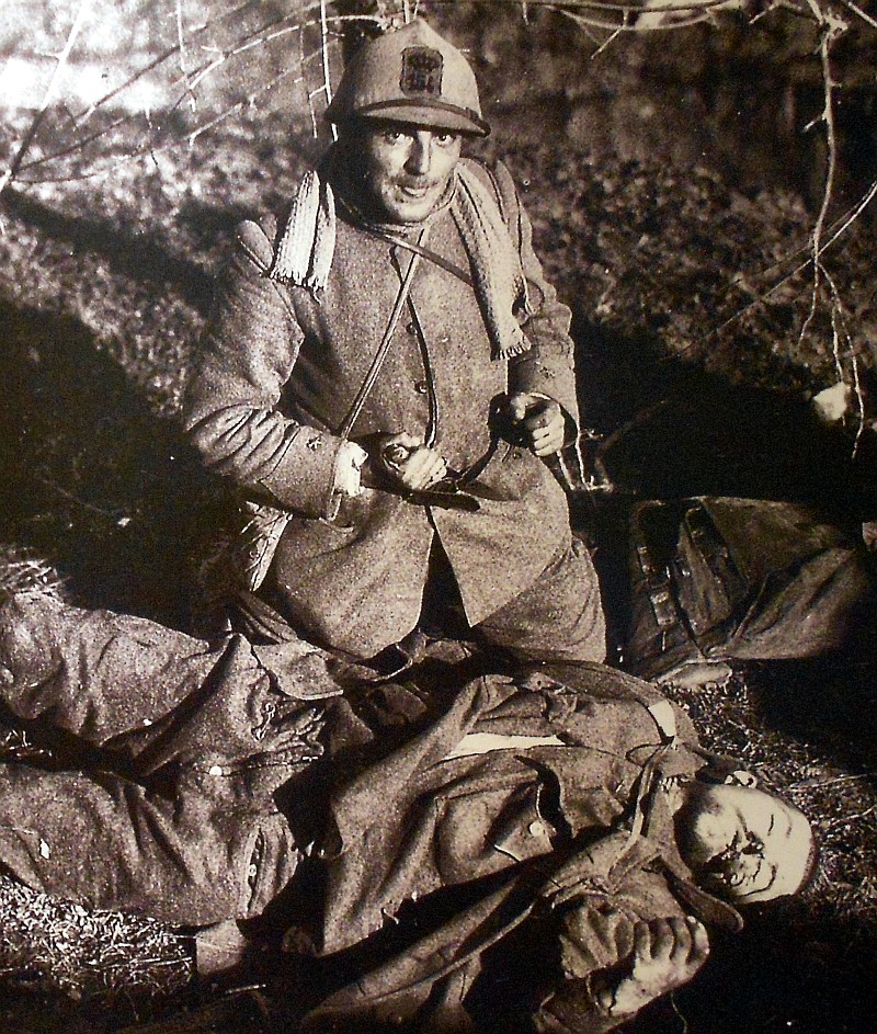 dopo l'uccisione di un nemico, giugno 1918