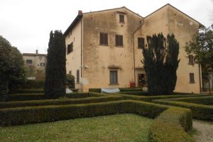 giardino pensile, casa Vasari, Arezzo