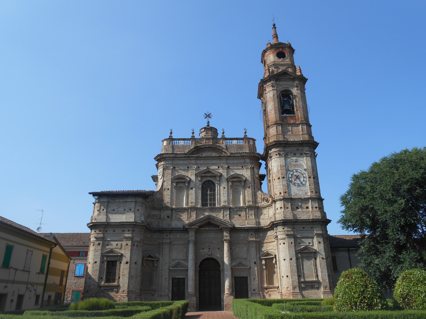 chiesa di Sant'Antonio Abate, Villa Pasquali, Sabbioneta, Antonio Galli da Bibbiena