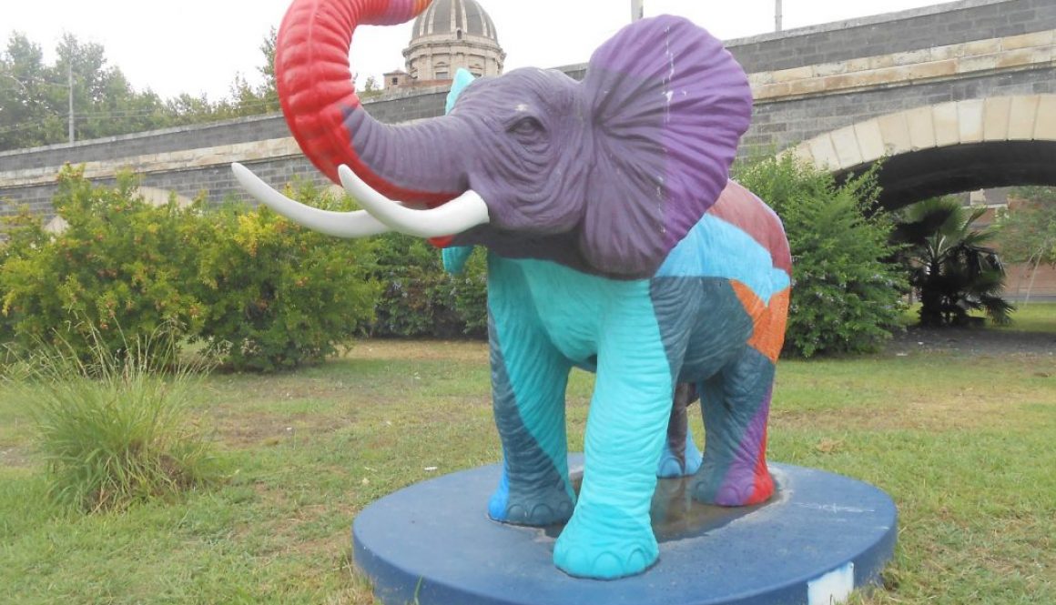 elefantino colorato, liotru, Salvo Ligama, Catania