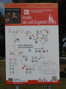 anello ciclabile dei colli Euganei