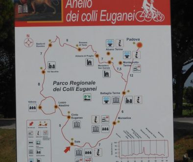 anello ciclabile dei colli Euganei