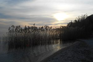 lago di Garda, tramonto