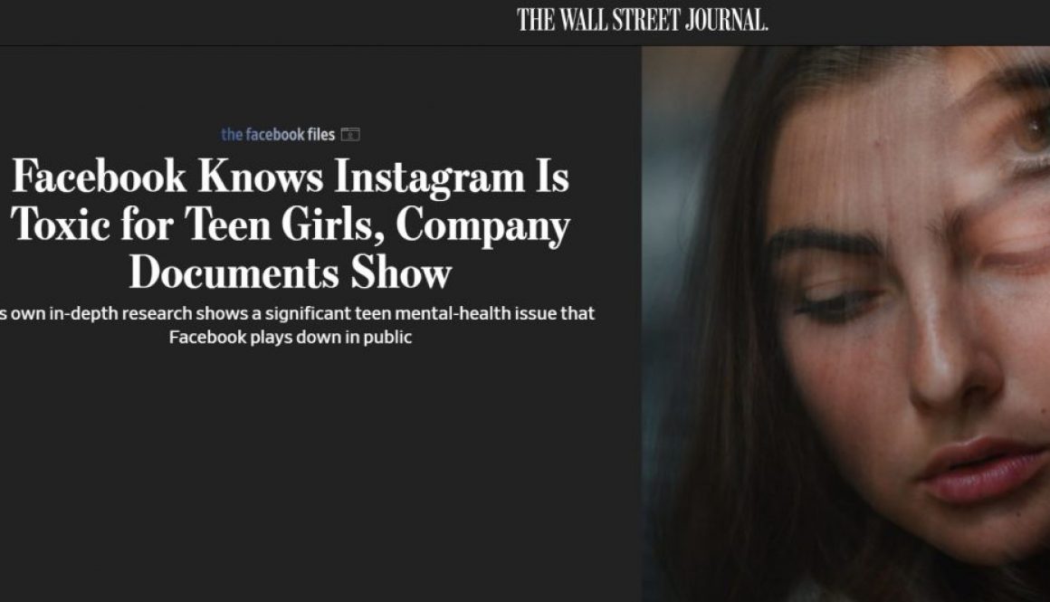 Facebook Knows Instagram Is Toxic for Teen Girls, Company Documents Show