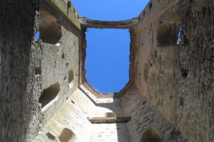 Montagnana, torre cielo d'angolo, rettandolo