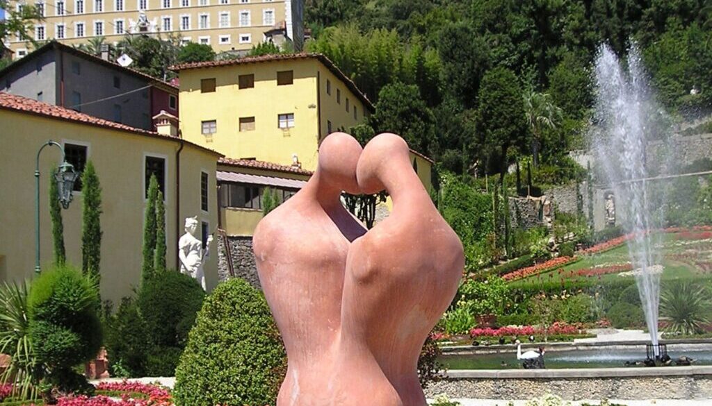 Eugenio Riotto scultura Amanti