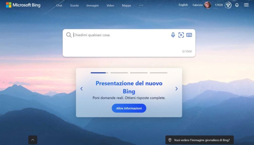 microsoft bing intelligenza artificiale