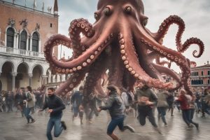 piovra terrorizza venezia