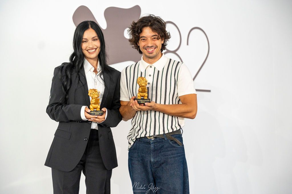 Marta Pozzan e Guglielmo Poggi premio ClasseViva Extra Venezia ph Mike Illuzzi