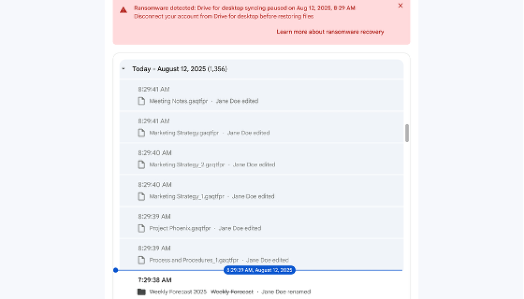google drive ransomware