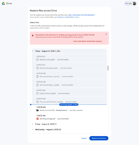 google drive ransomware