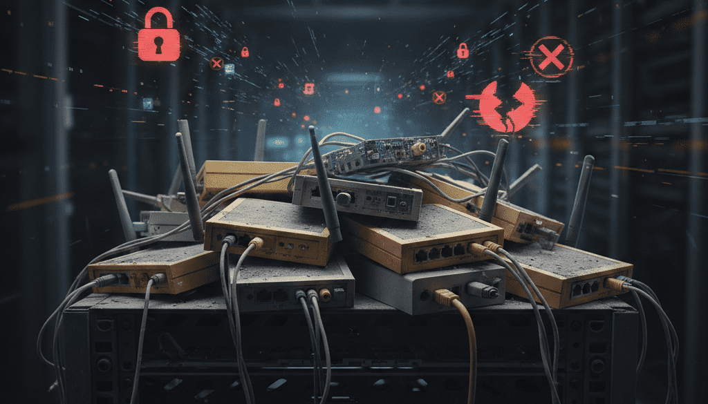 apparati di rete obsoleti